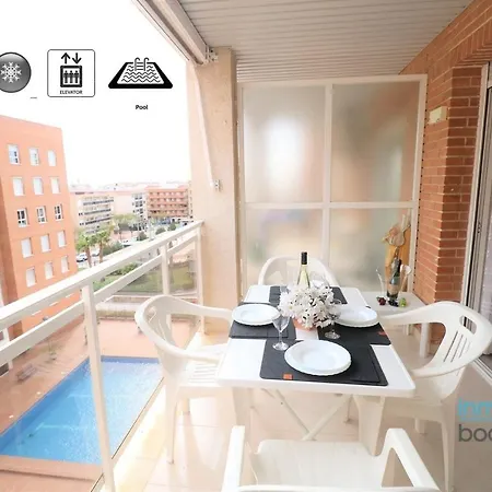 Olimar, Climatizado Y Con Piscina Inmoboking Apartment