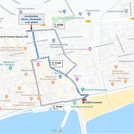 Olimar, Climatizado Y Con Piscina Inmoboking Apartment Cambrils